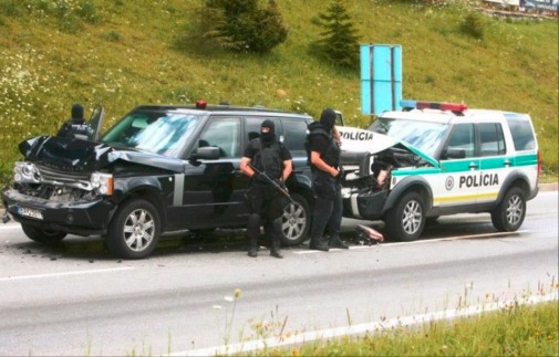 Polícia zasahuje